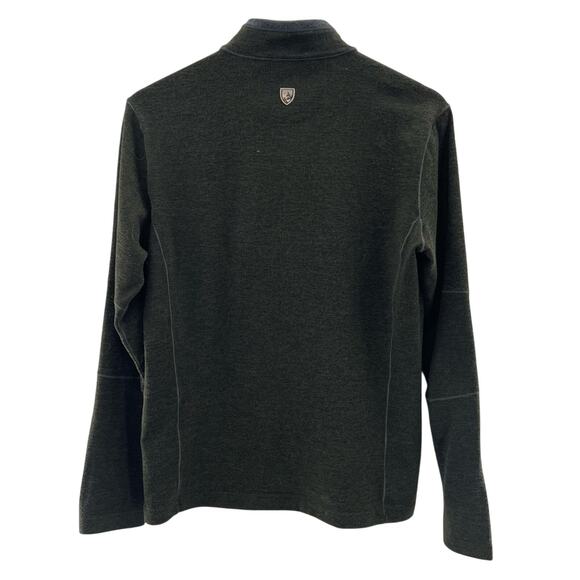 Kuhl Men’s Quarter Zip Long Sleeve Forrest Green Shirt Size Medium Gorpcore - Picture 5 of 7